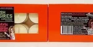 The Fresh Desires Collection Tantric Natural Massage Oil Soy Candle