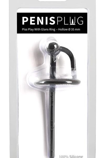 Penisplug Piss Play with glans ring