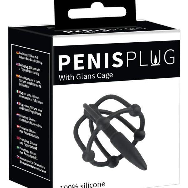 PenisPlug with Glans Cage