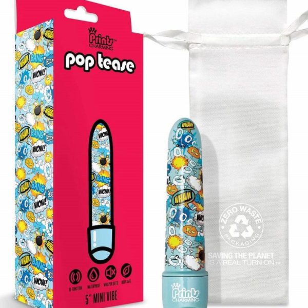 Prints Charming Pop Tease 5" Mini Vibe Wham - Blue