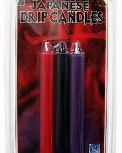 Japanese Drip Candles Set of 3 Small