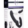 Strap U Evoke Rechargeable Vibrating Silicone Strapless Strap On