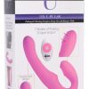Strap U 15X U-Pulse Pulse & Vibe Strapless Strap-on w/ Remote - Pink
